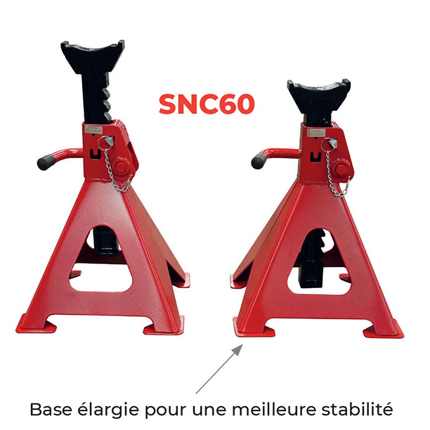 Stockman Ratchet jackstand 2000 to 10 000 kg SNC
