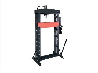 Hydro pneumatic workshop press