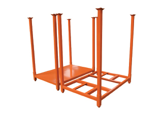 Portable stack racks