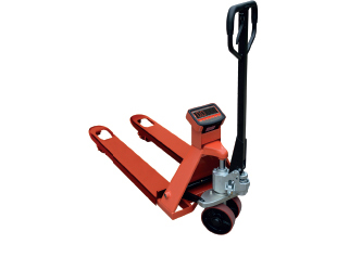 Weighing scale pallet trucks