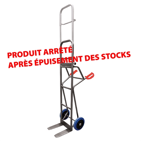 Premium steel sack truck for wooden crates 250 kg