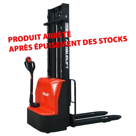 Economical, compact and reliable 1000 kg electric stacker