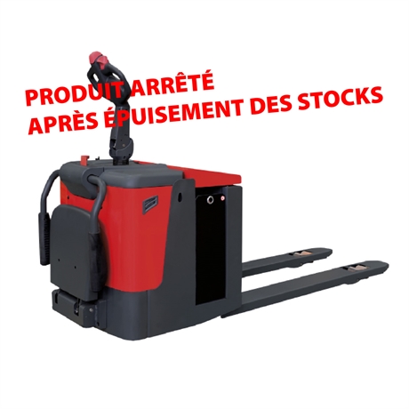 Stand-up rider electric pallet truck 2500 kg