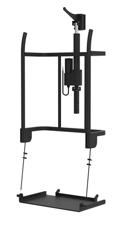 Mounting bracket for gas cylinder with a diameter of 530 mm