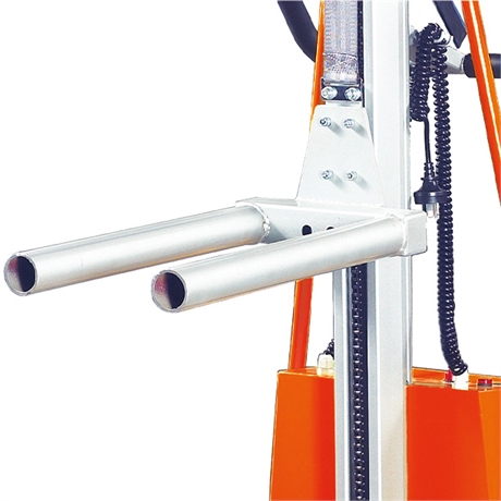 Double reel shaft for E250 semi-electric work positioner stacker