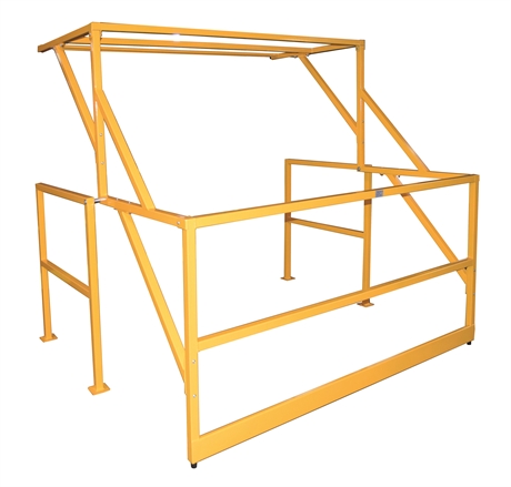 BEB1000 - Mezzanine pivot safety gate - Effective width 1562 mm