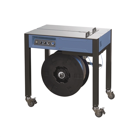 EXS-303 - Semi-automatic strapping machine with electronic tension control
