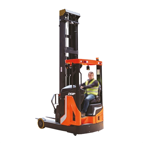 RT20P100 - Reach truck with 2000 kg nominal capacity and 10 000 mm standard lift