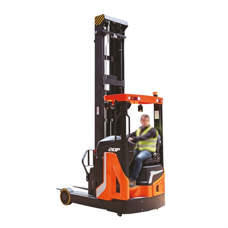 RT20P45 - Reach truck with 2000 kg nominal capacity and 4500 mm standard lift