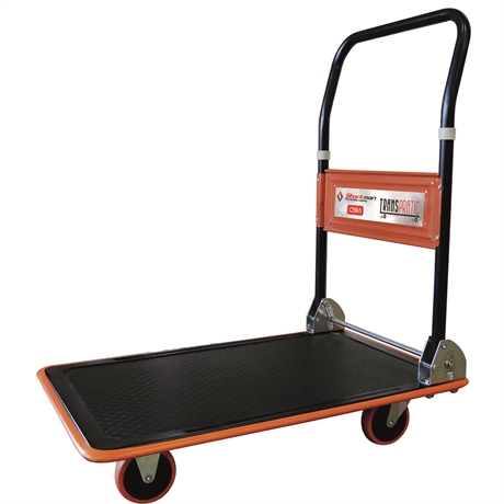 C30R/1 - Folding handle platform trolley 300 kg