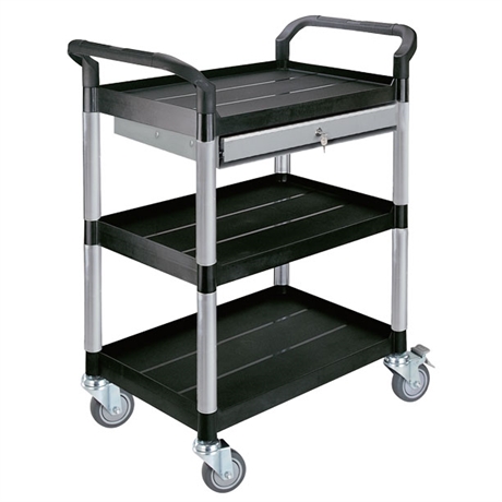 Shelf trolley with drawer 250 kg