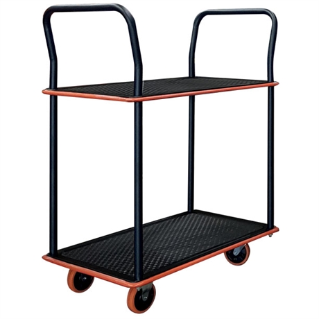 Standard shelf trolley 120 kg 2 or 3 shelves