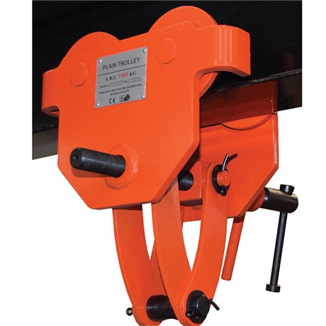 Quick installation beam clamp trolley 1000 to 3000 kg