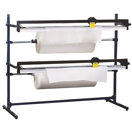 DCH108/2 - Paper, bubble wrap and foam dispenser / cutter max. length 1080 mm - 2 papel roll