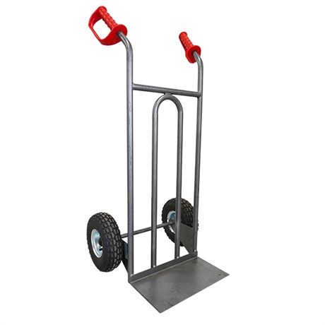 Steel truck with straight frame and open handle 250 kg