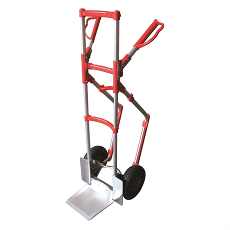 STR300NBRASSEUR - Aluminium keg sack truck with folding plate 300 kg