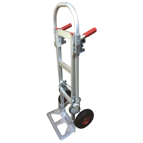 STC2 - 2 in 1 aluminium sack truck / trolley 250 / 350 kg