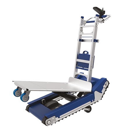 CT420S - Heavy duty aluminum electric stair climber with crawlers self-stabilizing