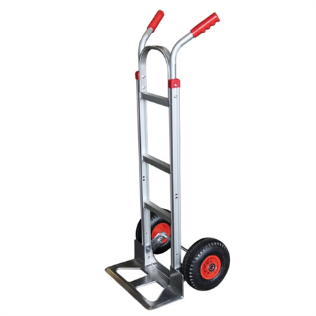 Aluminium sack truck with flat cross braces 250 kg