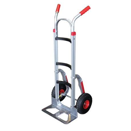 Aluminium sack truck with curved cross braces 250 kg
