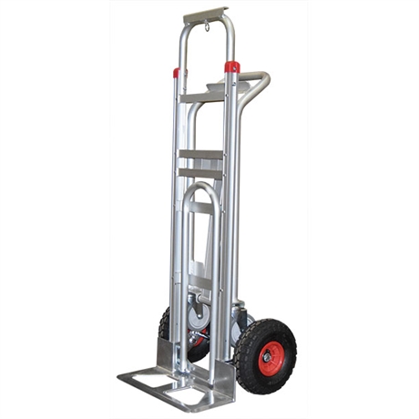 3 in 1 aluminium sack truck / trolley 250 / 350 kg