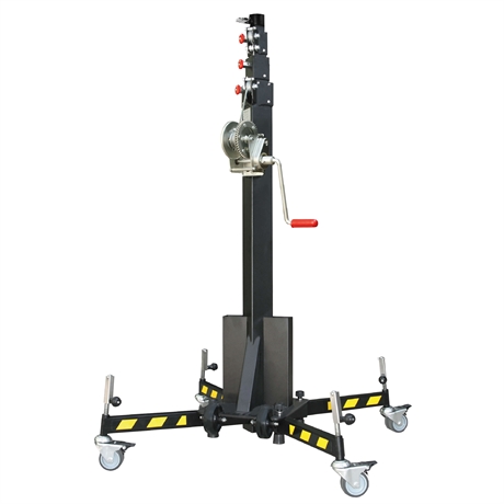 LP125R - Manual telescopic lifting tower 125 kg 4560 mm height