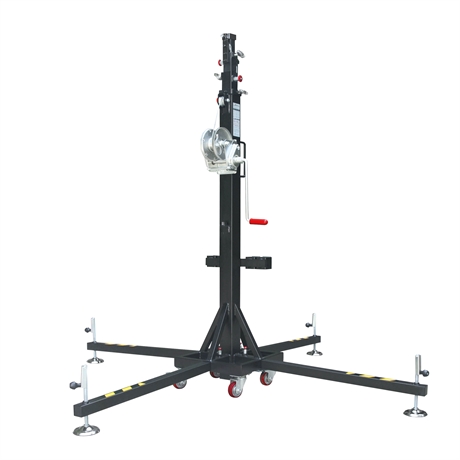 LP180 - Manual telescopic lifting tower 180 kg 5400 mm height