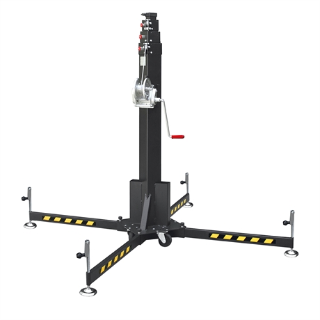 LP250 - Manual telescopic lifting tower 250 kg 5200 mm height