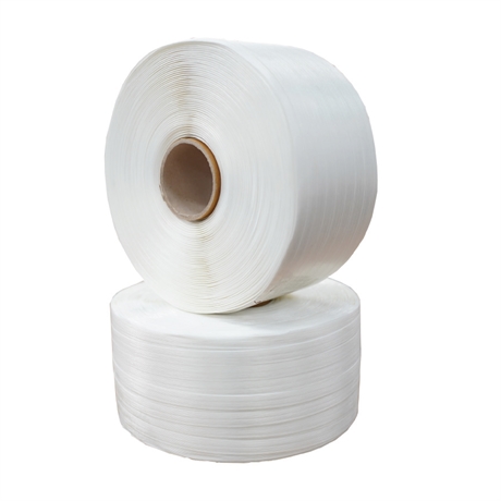 Corded polyester strapping 380 to 550 kg