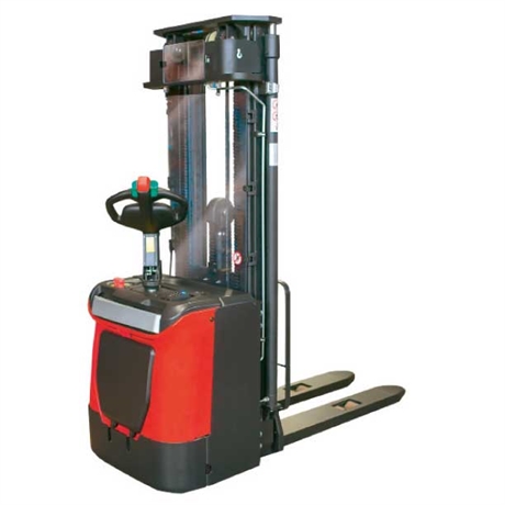PS20N27FFLDACP - Electric stand-up rider stacker 2700 mm free lift 2000 kg