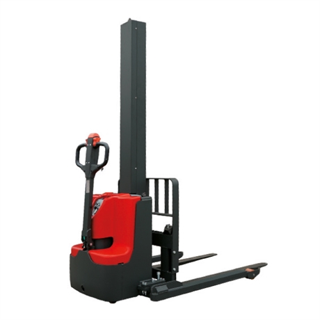 PSE10MSL1600 - Electric walkie stacker with mast and straddle legs 1600 mm 1000 kg