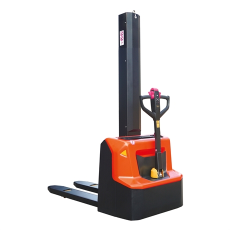PSE12NM1600 - Lithium electric stacker with beam mast 1200 kg lift 1600 mm
