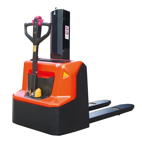 PSE12NM800 - Lithium electric stacker with beam mast 1200 kg lift 800 mm