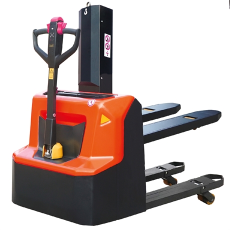 PSE12NM800LI - Lithium electric stacker with beam mast 1200 kg lift 800 mm