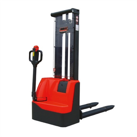 SECL1029SC - Electric stacker with ± 0,2 % weighing precision scale and 1000 kg load capacity