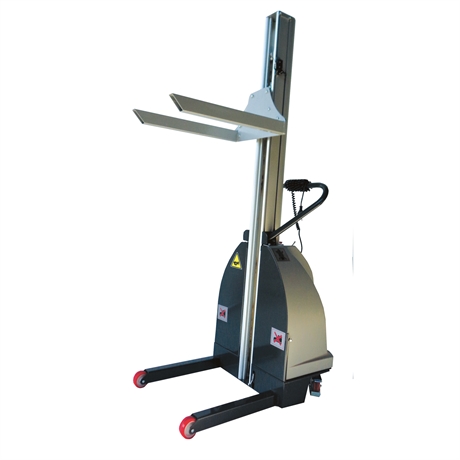 BINGO15 - Steel high performance semi-electric stacker - lift height 1500 mm