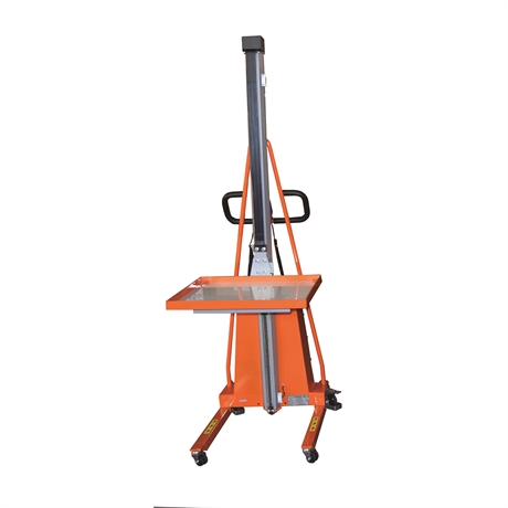 E100 - Semi-electric work positioner stacker 100 kg