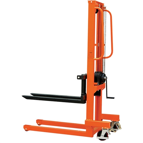 Manual winch stacker 500 and 1000 kg