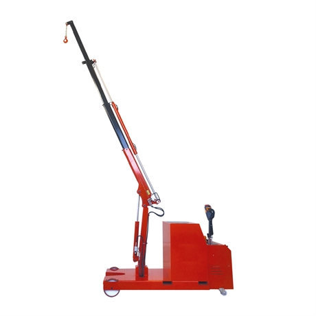 ATLAS1TE2 - Motorized counterbalance shop crane 1000 kg up to 3 m max. charge to max. extension 370 kg