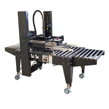 Professional multi-format top/bottom belt case sealing machine