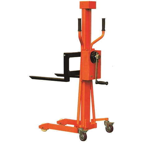 LS150 - Mini manual stacker with platform 150 kg