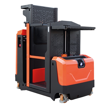 OVS-010-HERO - Motorised stockpicker platform, lateral drive, working height up to 6600 mm