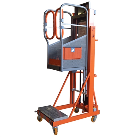 Semi-electric aluminium access platform 6 m working height