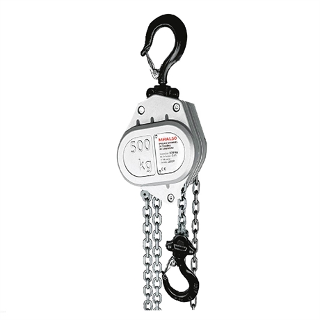 MHAL50 - Ultra-light aluminium manual chain hoist 500 kg