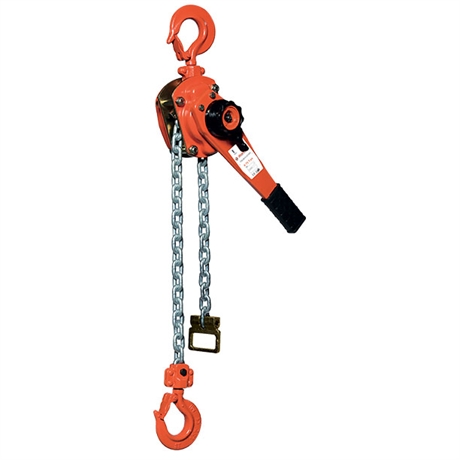 Premium manual lever chain hoist 750 to 9000 kg