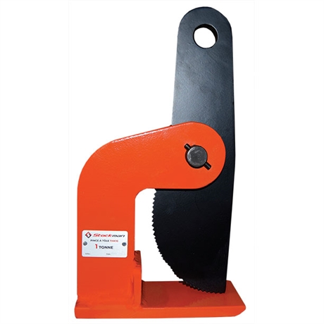 High stability horizontal plate clamp 500 to 3000 kg