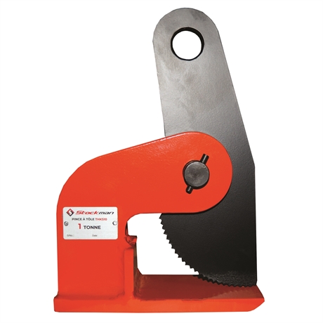 THKS10 - High stability horizontal plate clamp 1000 kg - 60 mm max. opening