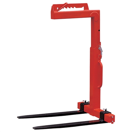 Adjustable crane forks 1000 to 5000 kg