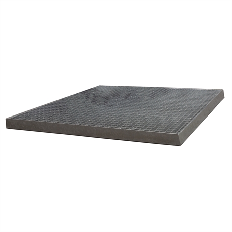 PRG4F - Spill containment galvanized steel platform 2000 kg containment capacity 125 liters