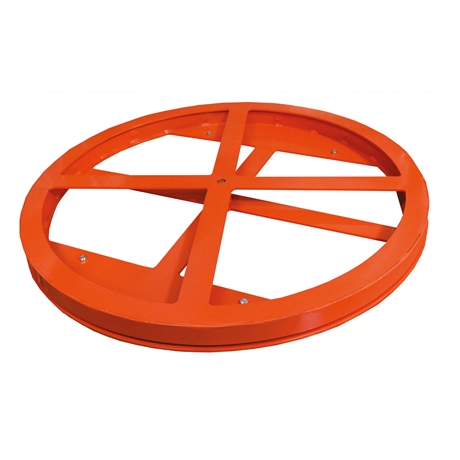 Turntable ring for HW scissor lift tables